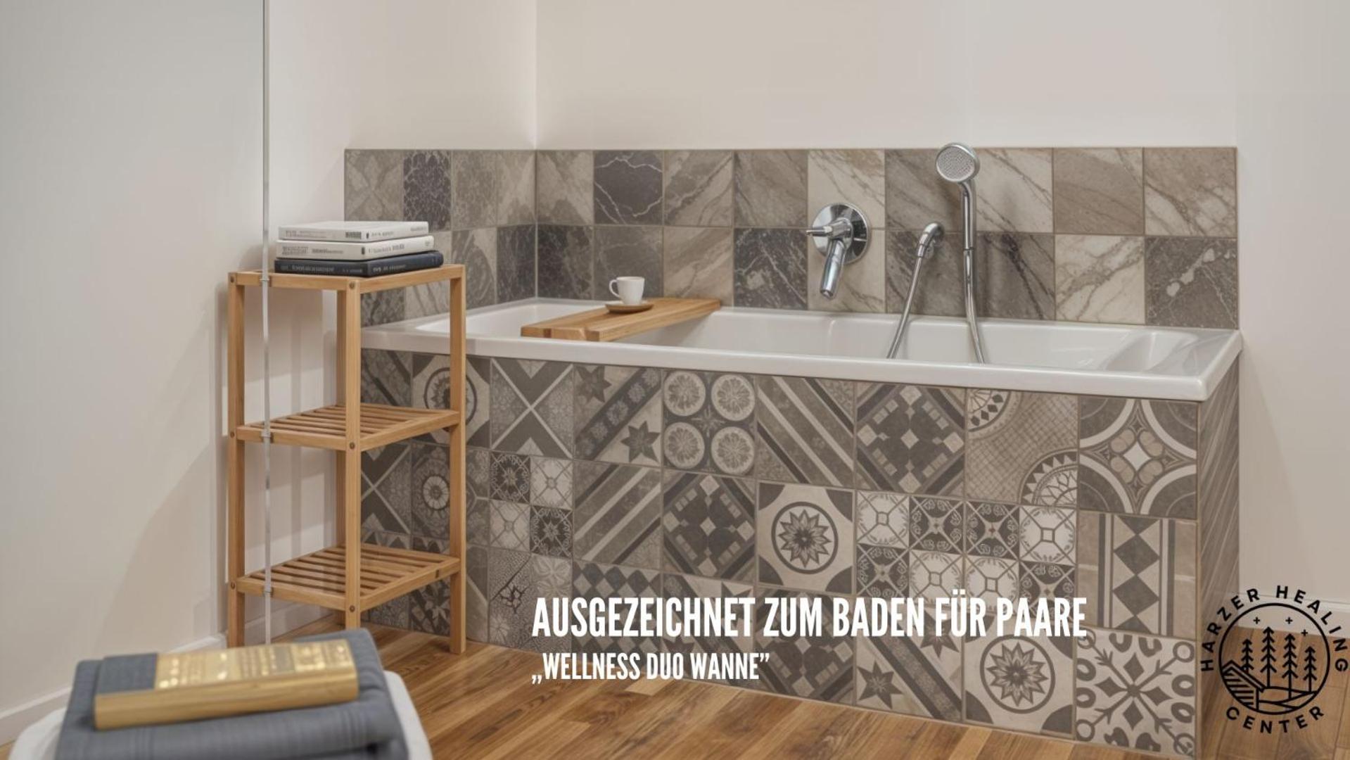 Harzer Healing Center 2024 Gemuetliche Landhauswohnung Mit Fussbodenheizung,Xxl Kochinsel,Xxl Regenduschen,Modern,Hochwertig,Persoenlich,Vollausgestattet エルビンガーオーデ エクステリア 写真